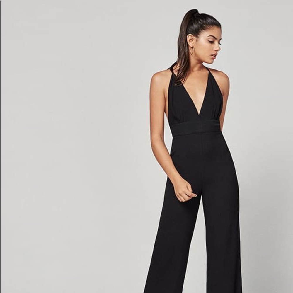Reformation patton jumpsuit-Black size 4